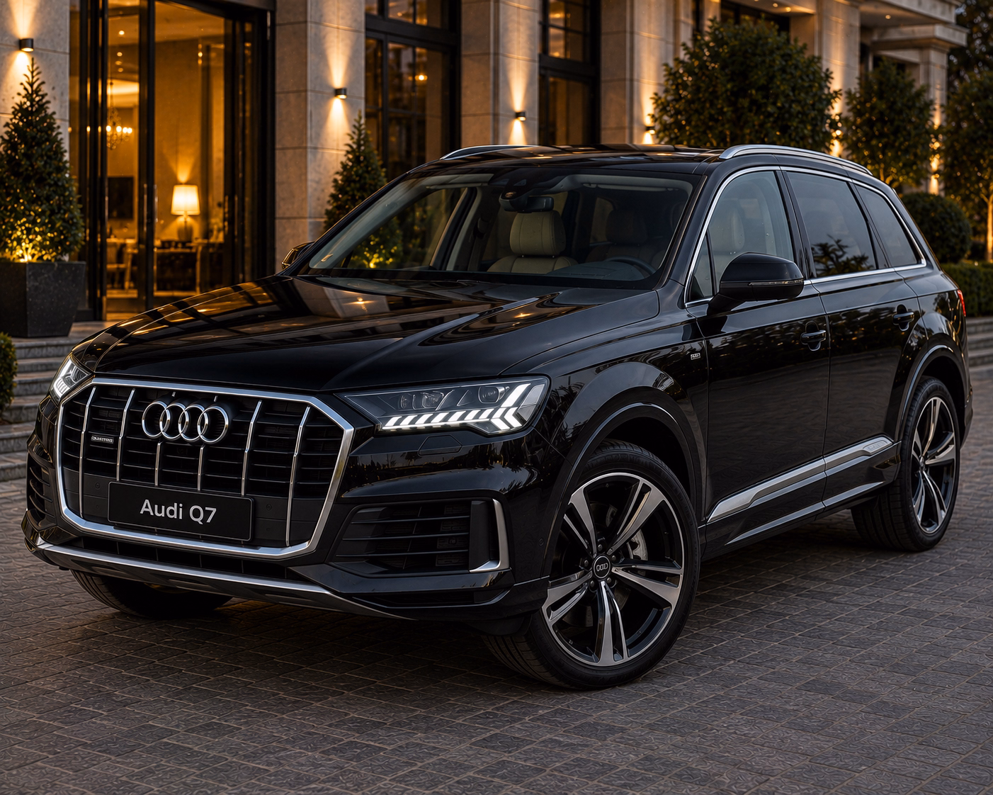 Audi Q7 luxury SUV rental Jaipur