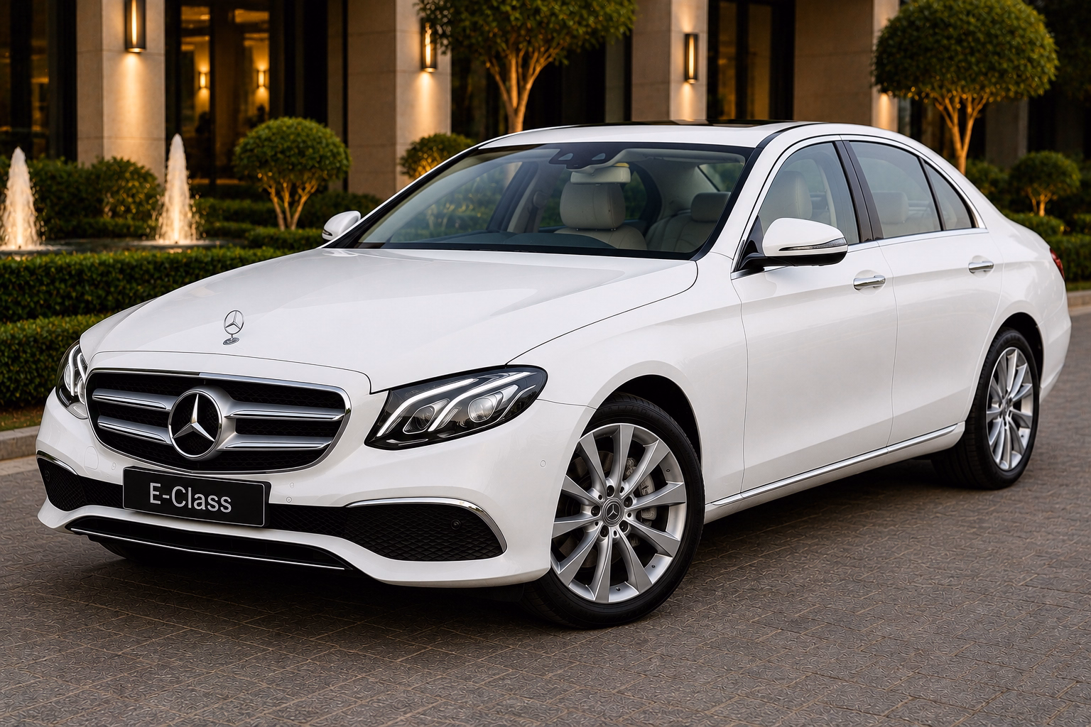 Mercedes E Class luxury car rental Jaipur